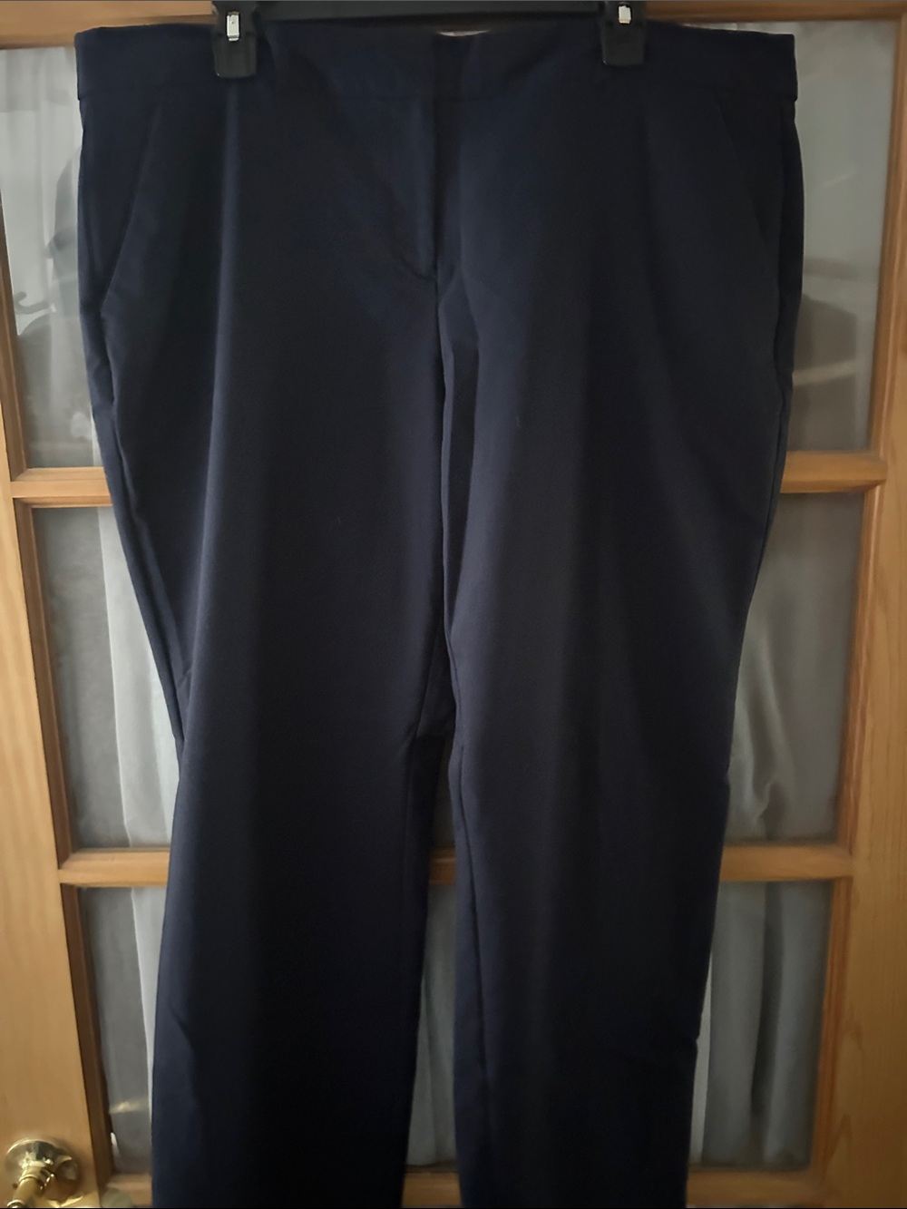 APT 9 Navy Dress Pants - Classic Straight Fit
